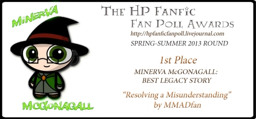 Minerva McGonagall Legacy Fic 1st Place - Resolving a Misunderstanding